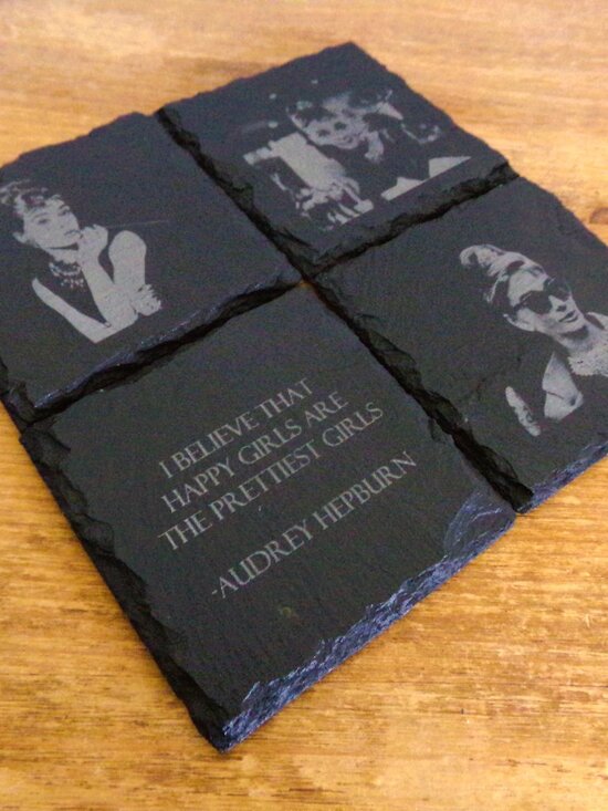 Bard & Burn Other - Audrey Hepburn Coasters (set of 4)